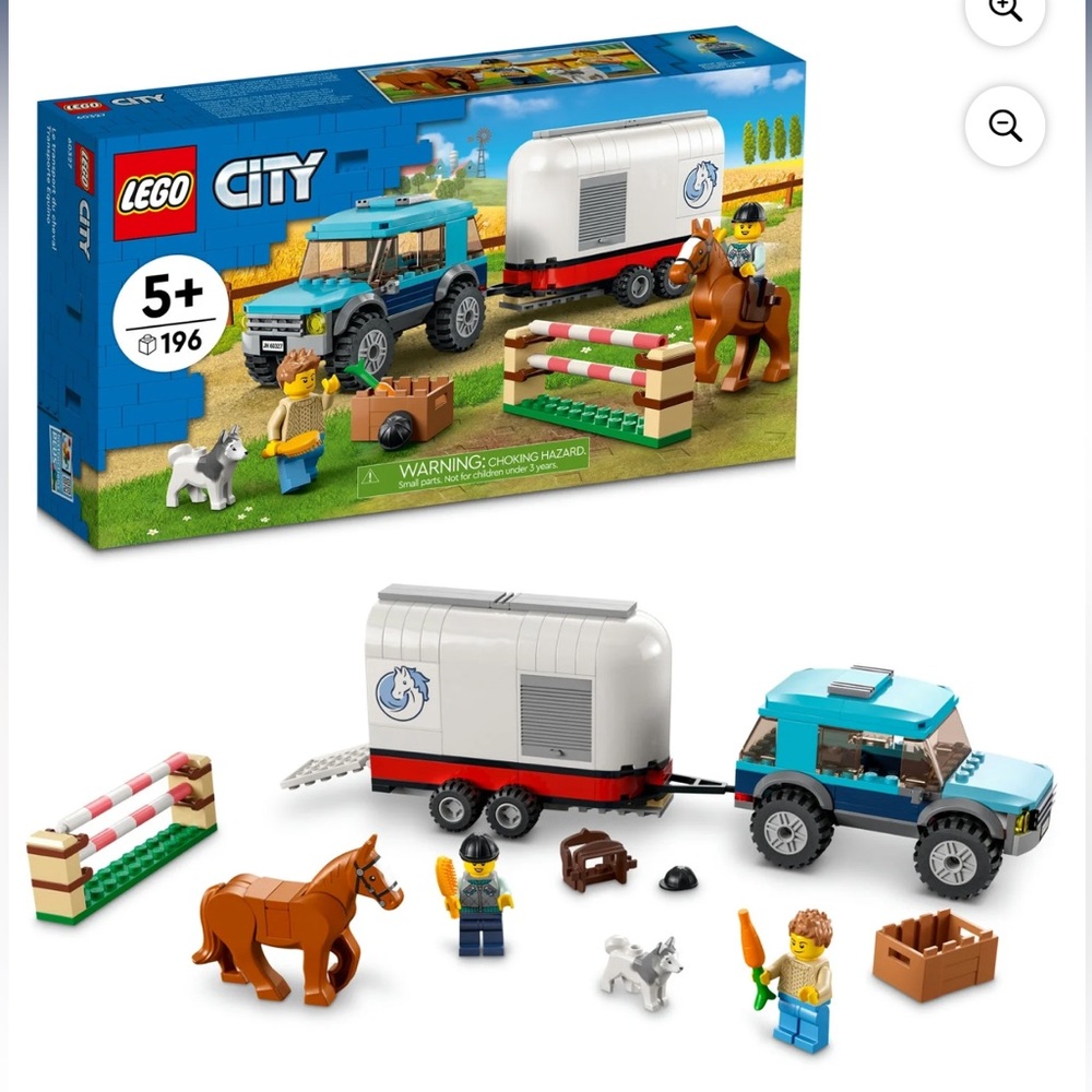 Lego Blue and White Off-Road Adventure Building Set